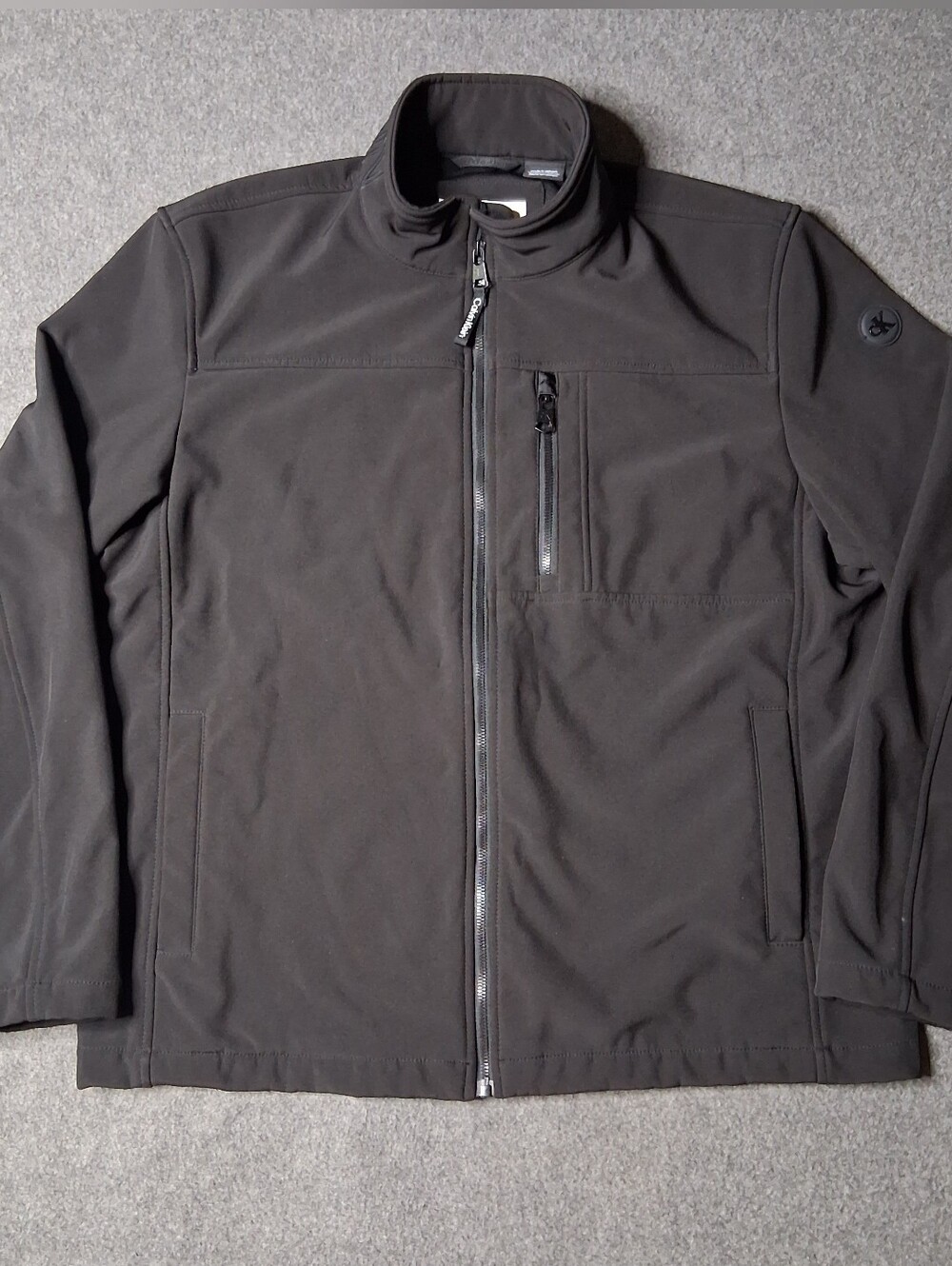 Calvin Klein Infinite Stretch Softshell Jacket Size L Black